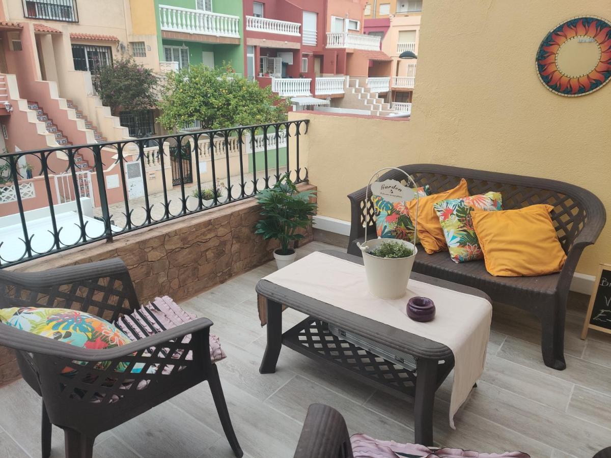 Duplex, Piscina Y Playa Villa La Pobla de Farnals Exteriör bild