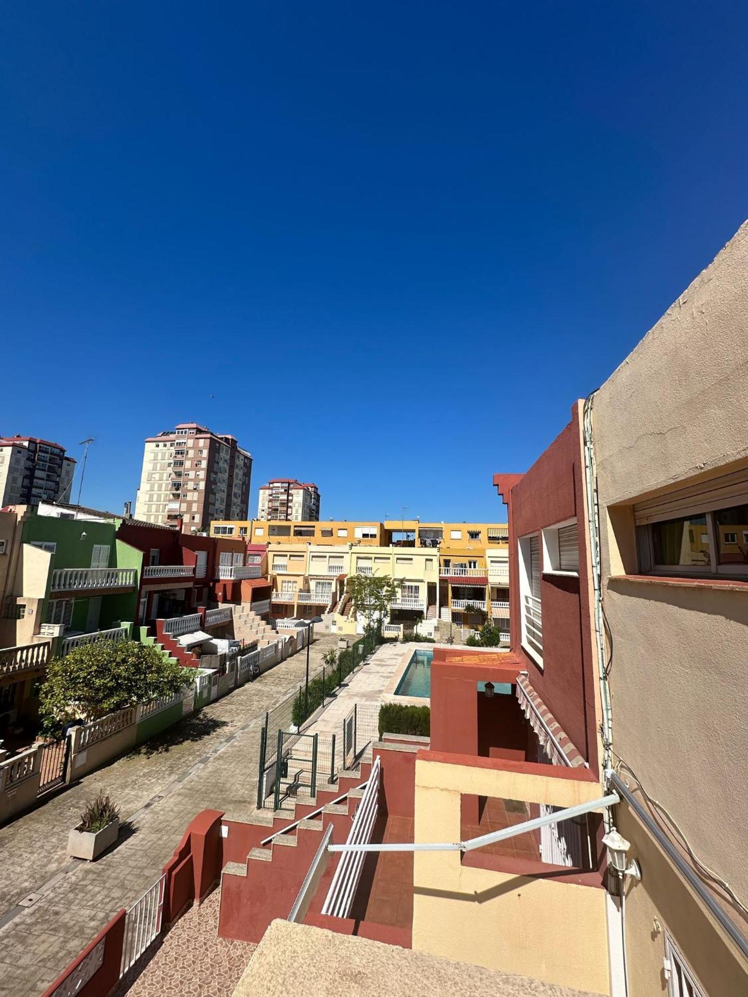 Duplex, Piscina Y Playa Villa La Pobla de Farnals Exteriör bild