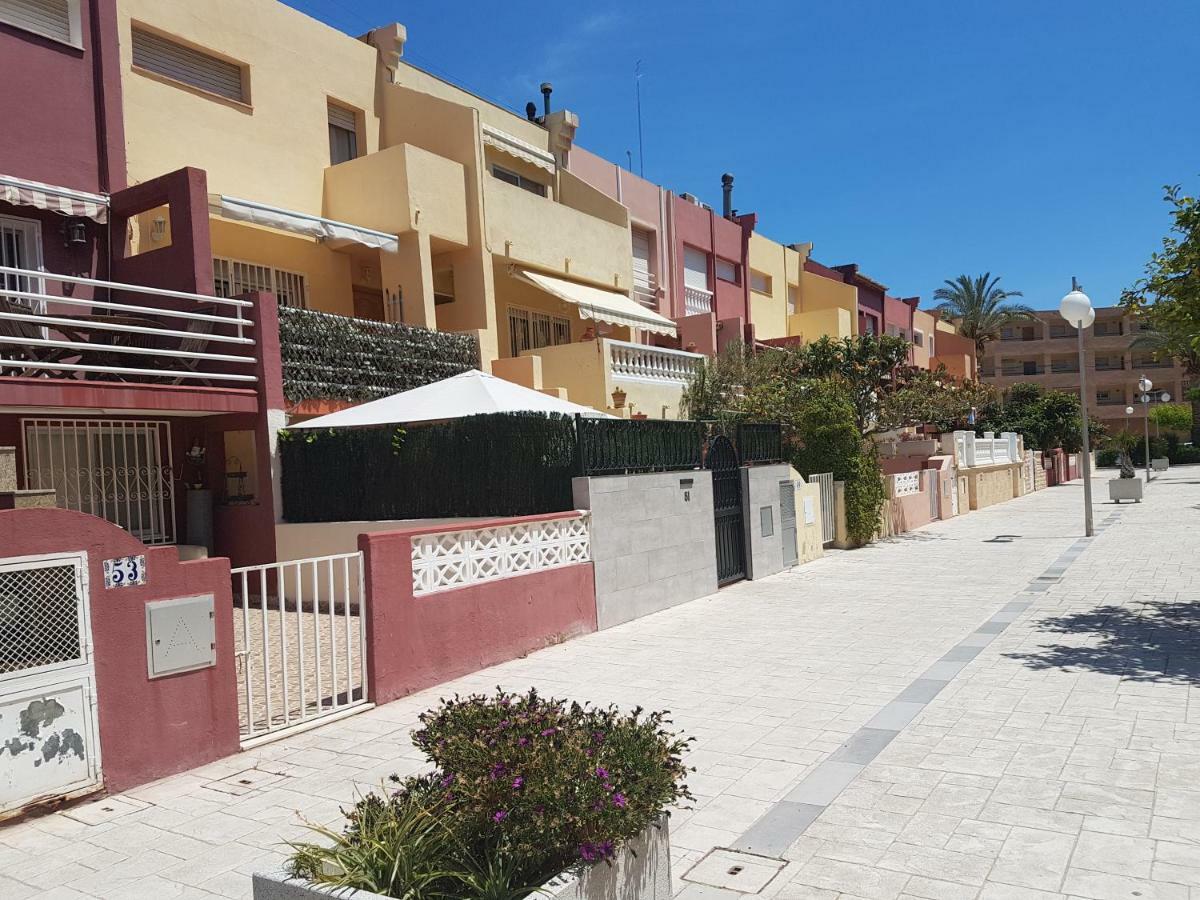 Duplex, Piscina Y Playa Villa La Pobla de Farnals Exteriör bild